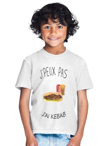 tshirt enfant Je peux pas jai kebab