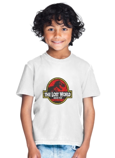 tshirt enfant Jurassic park Lost World TREX Dinosaure
