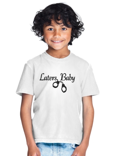 tshirt enfant Laters Baby fifty shades of grey