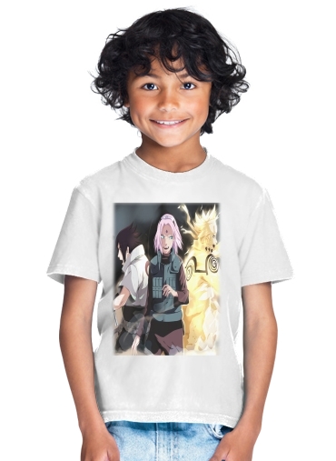 tshirt enfant Naruto Sakura Sasuke Team7