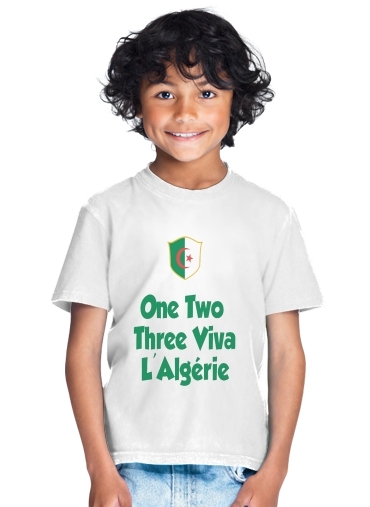 tshirt enfant One Two Three Viva Algerie