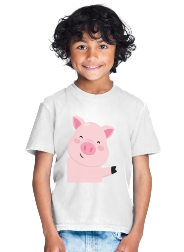 tshirt enfant Pig Smiling