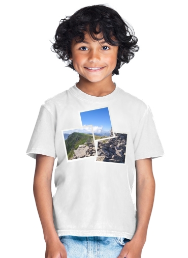 tshirt enfant Puy mary and chain of volcanoes of auvergne