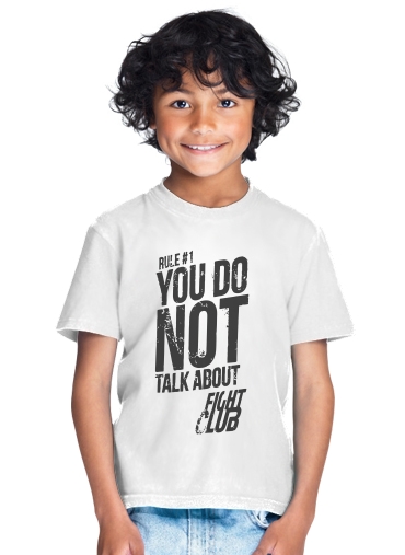 tshirt enfant Rule 1 You do not talk about Fight Club