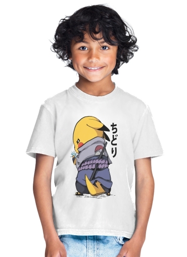 tshirt enfant Sasuke x Pikachu