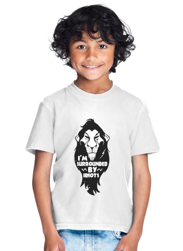 tshirt enfant Scar Surrounded by idiots