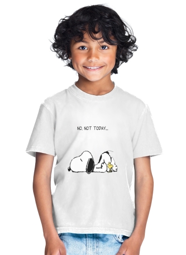 tshirt enfant Snoopy No Not Today