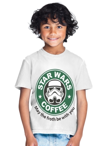 tshirt enfant Stormtrooper Coffee inspired by StarWars