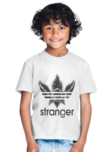 Bambino Stranger Things Demogorgon Monster JOKE Adidas Parodie Logo Serie TV 