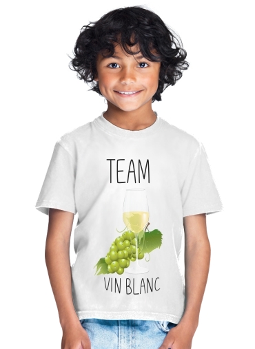 tshirt enfant Team Vin Blanc