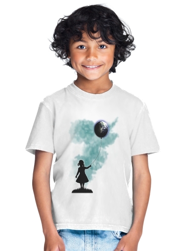 tshirt enfant The Girl That Hold The World