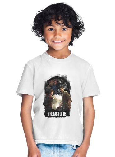 tshirt enfant The Last Of Us Zombie Horror