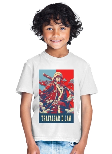 tshirt enfant Trafalgar D Law Pop Art