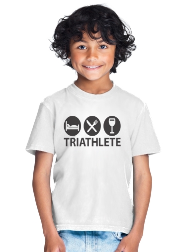 tshirt enfant Triathlete Apero du sport