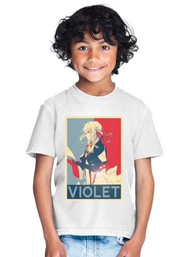 tshirt enfant Violet Propaganda