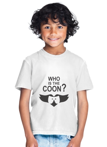 tshirt enfant Who is the Coon ? Tribute South Park cartman