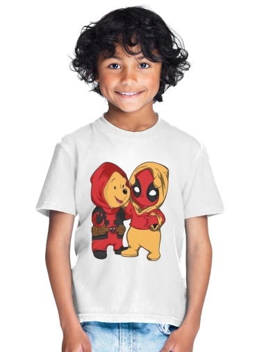tshirt enfant Winnnie the Pooh x Deadpool