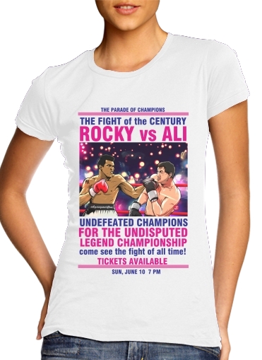 Tshirt Ali vs Rocky femme