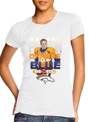 Tshirt American Football: Payton Manning femme