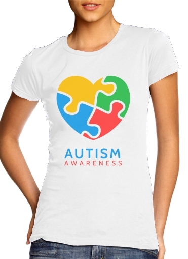 Tshirt Autisme Awareness femme
