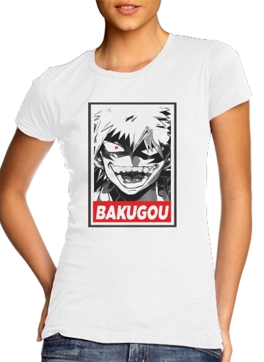 Tshirt Bakugou Suprem Bad guy femme
