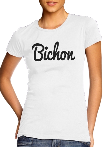 Tshirt Bichon femme