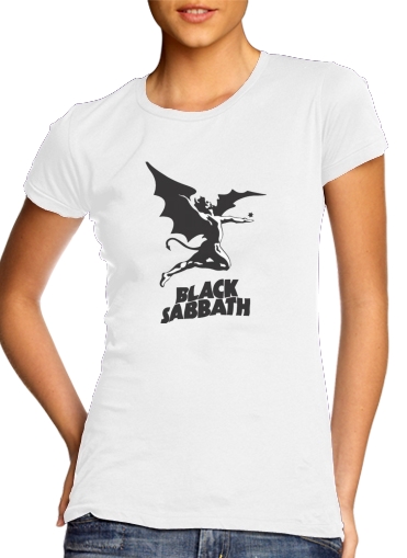 Tshirt Black Sabbath Heavy Metal femme