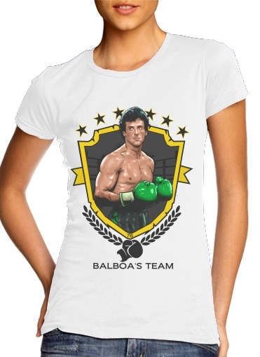 Tshirt Boxing Balboa Team femme