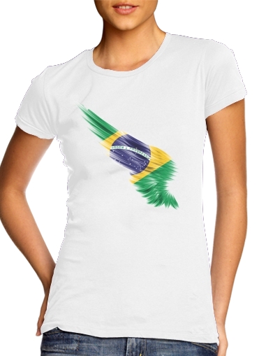 Tshirt Brazil Selecao Kit Home femme