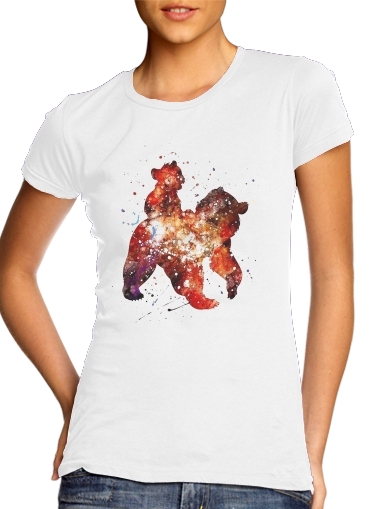 Tshirt Brother Bear Watercolor femme