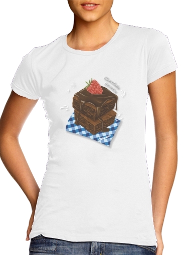 Tshirt Brownie Chocolate femme