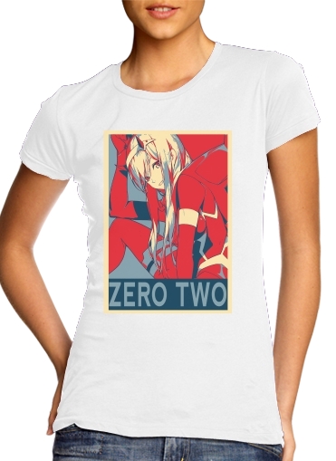 Tshirt Darling Zero Two Propaganda femme