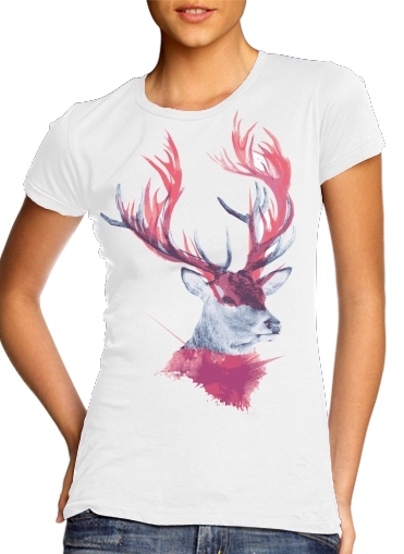 Tshirt Deer paint femme