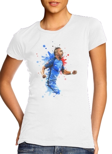 Tshirt Dimitri Payet Fan Art France Team  femme