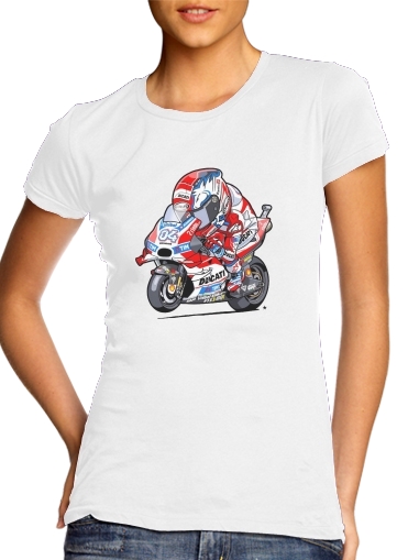Tshirt dovizioso moto gp femme