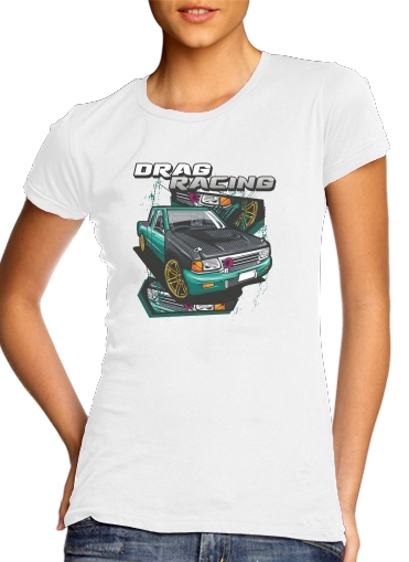 Tshirt Drag Racing Car femme