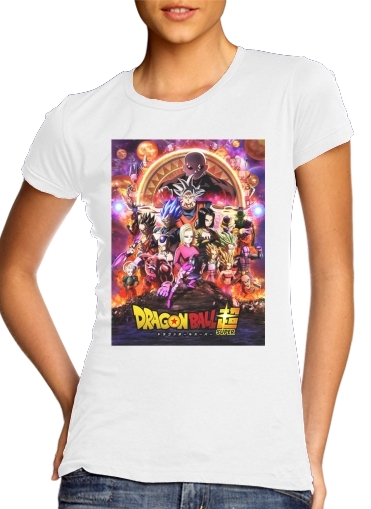 Tshirt Dragon Ball X Avengers femme