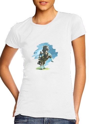 Tshirt Epona Horse with Link femme