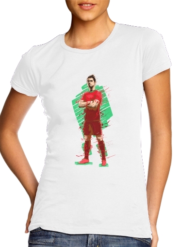 Tshirt Football Legends: Cristiano Ronaldo - Portugal femme