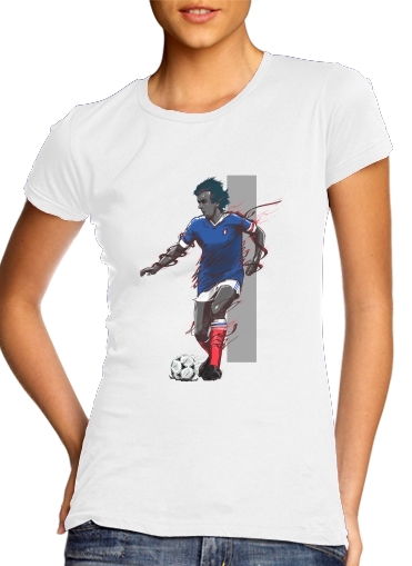 Tshirt Football Legends: Michel Platini - France femme