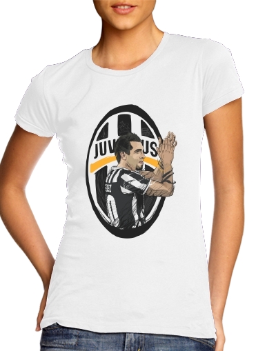 Tshirt Football Stars: Carlos Tevez - Juventus femme