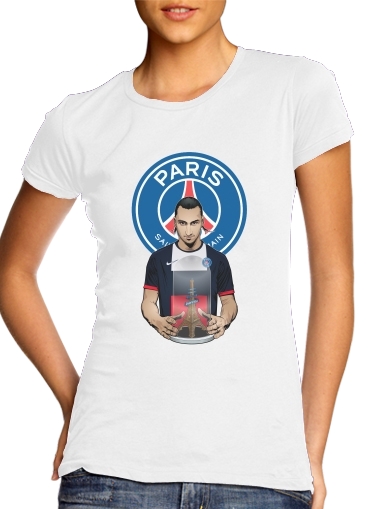 Tshirt Football Stars: Zlataneur Paris femme