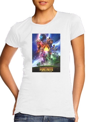 Tshirt Fortnite Skin Omega Infinity War femme
