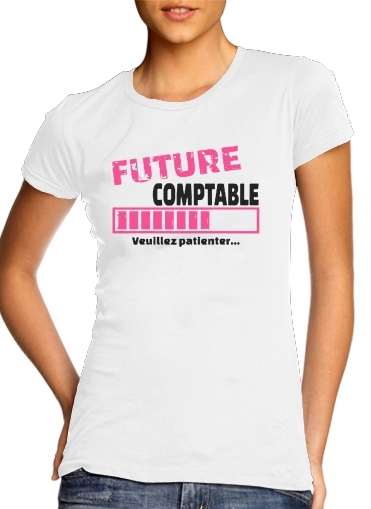 Tshirt Future comptable  femme