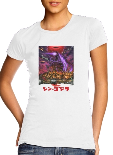 Tshirt Godzilla War Machine femme