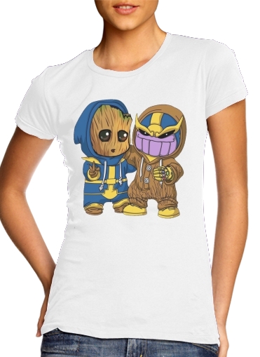 Magliette Groot x Thanos 