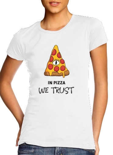 Tshirt iN Pizza we Trust femme