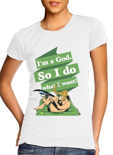 Tshirt In the privacy of: Loki femme