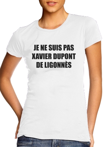 Tshirt Je ne suis pas Xavier Dupont De Ligonnes Criminel femme