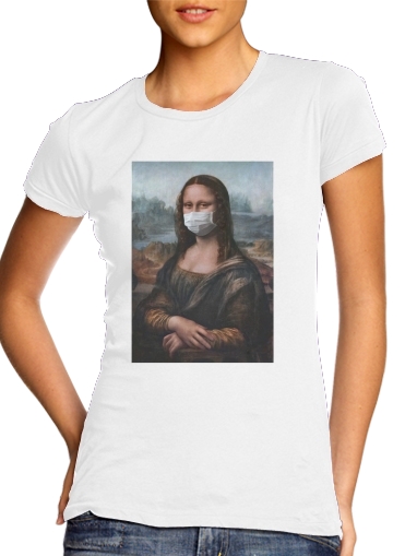 Tshirt Joconde Mona Lisa Masque femme